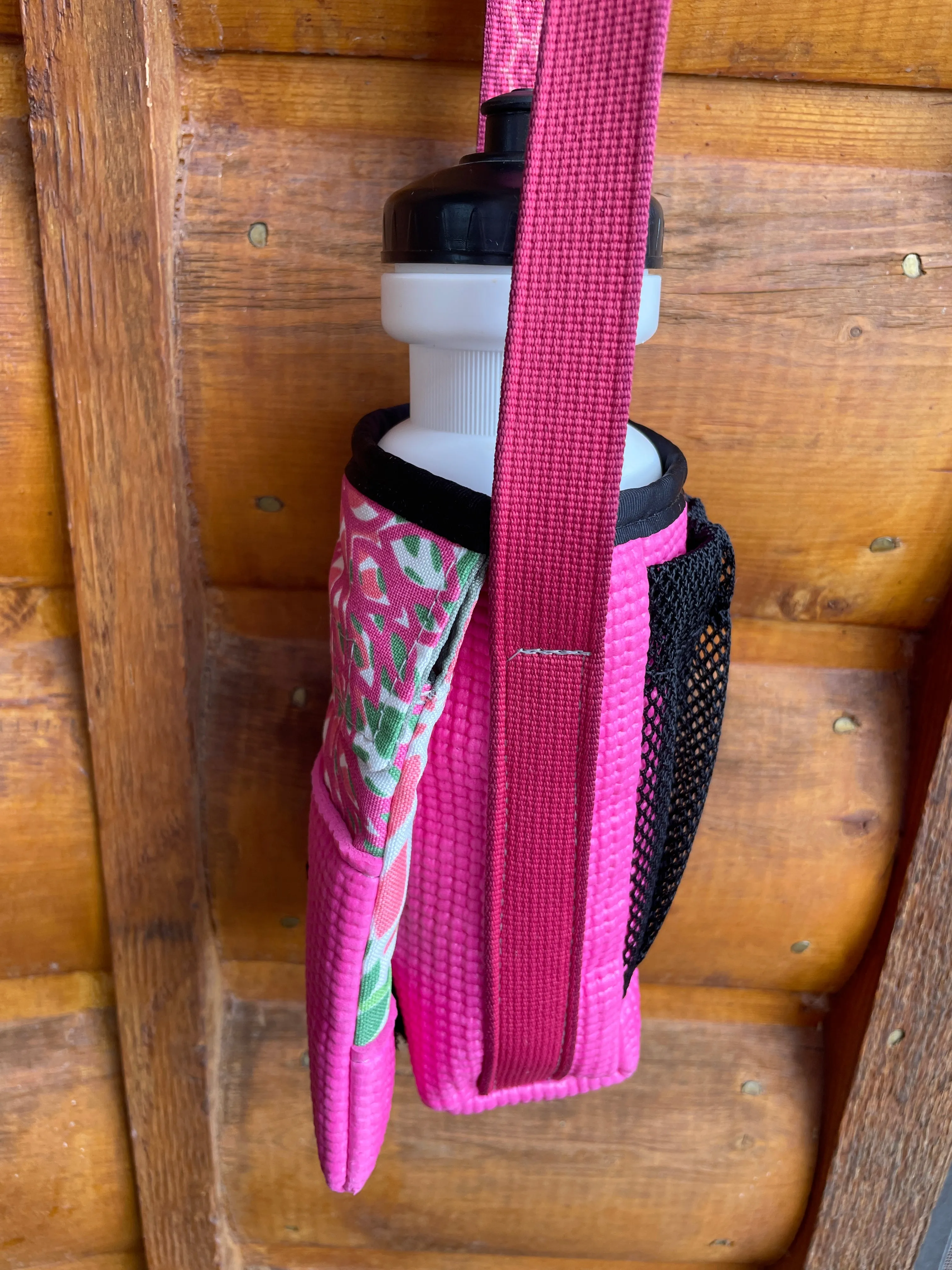 Ajax Pink Water Bottle Holder/Purse-Bloom