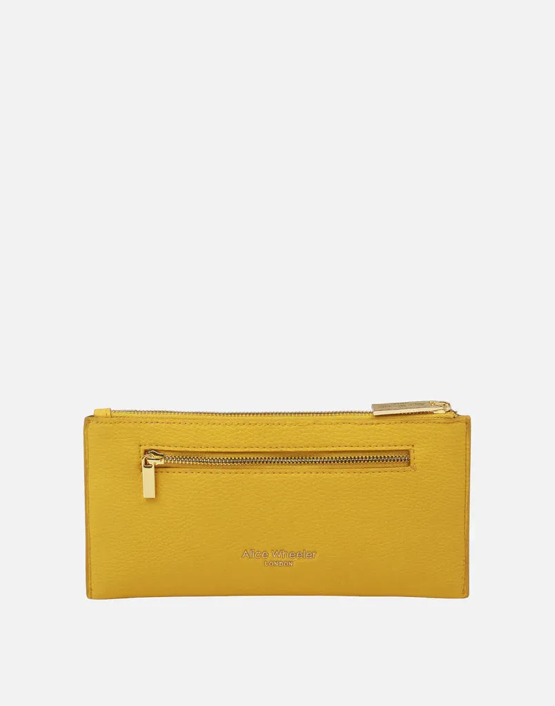 Alice Wheeler Brunel Purse Ochre