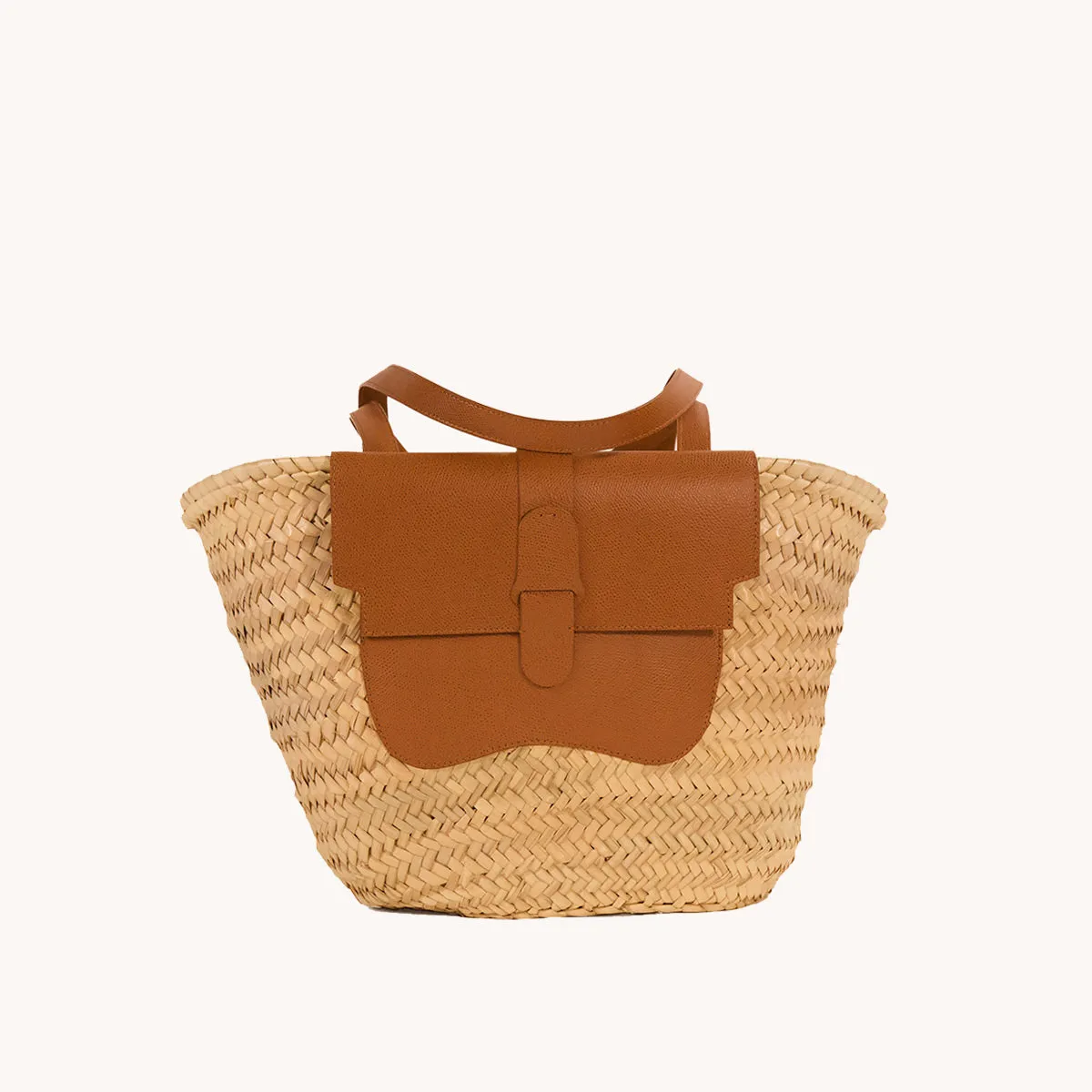 Amalfi Basket Tote | Raffia