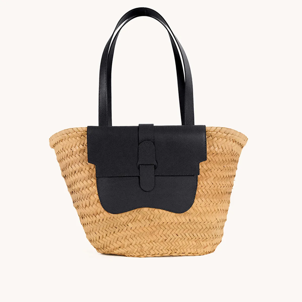 Amalfi Basket Tote | Raffia