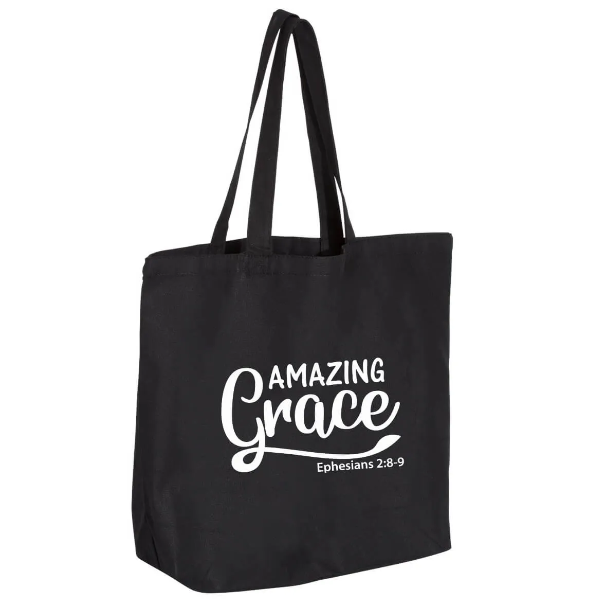 Amazing Grace Jumbo Tote Canvas Bag