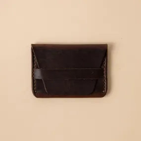 Brown Chromexcel Flap Wallet