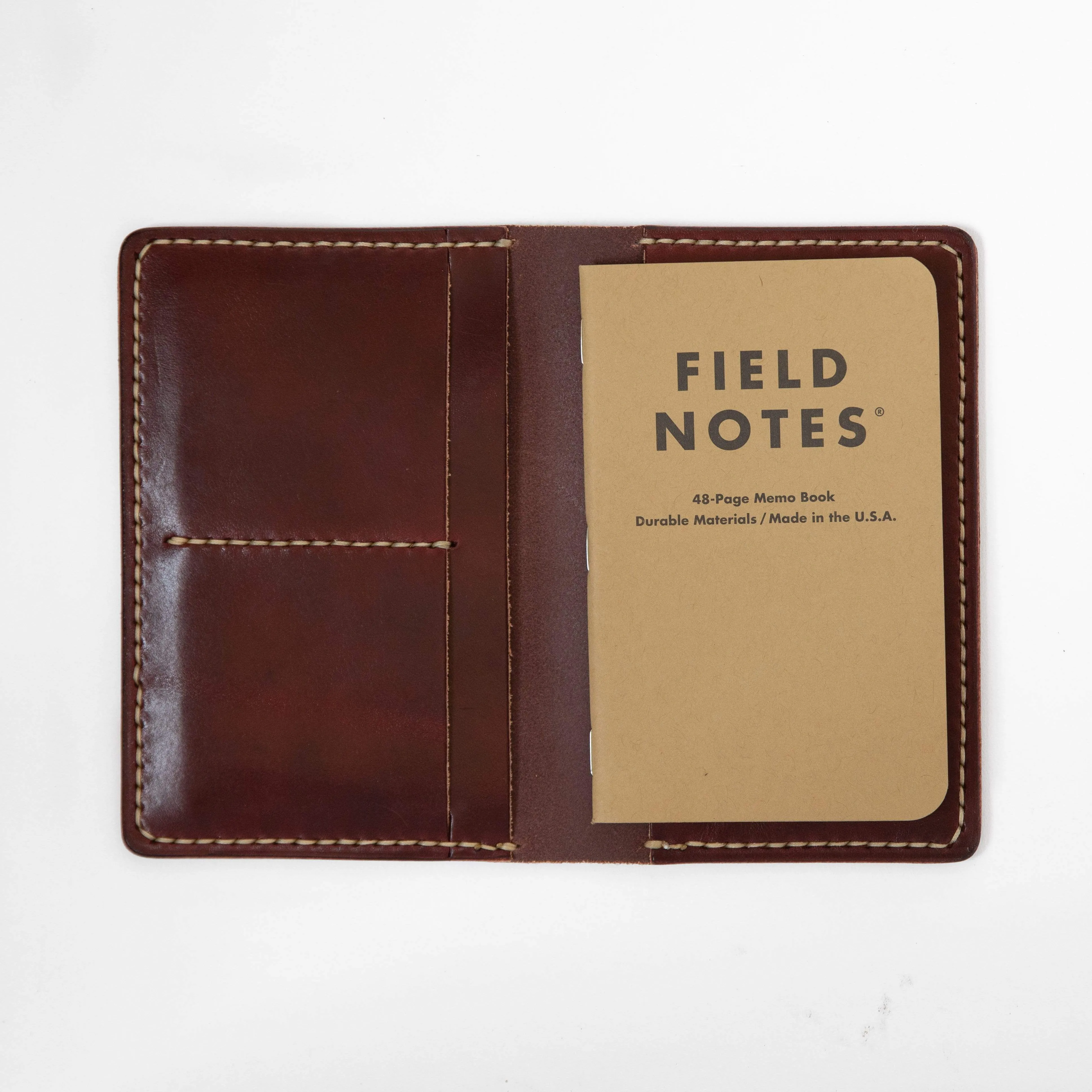 Burgundy Notebook Wallet