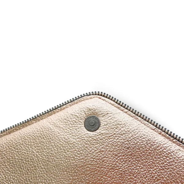 CASTLECRAG - Womens Rose Gold Envelope Clutch Bag Evening Pouch