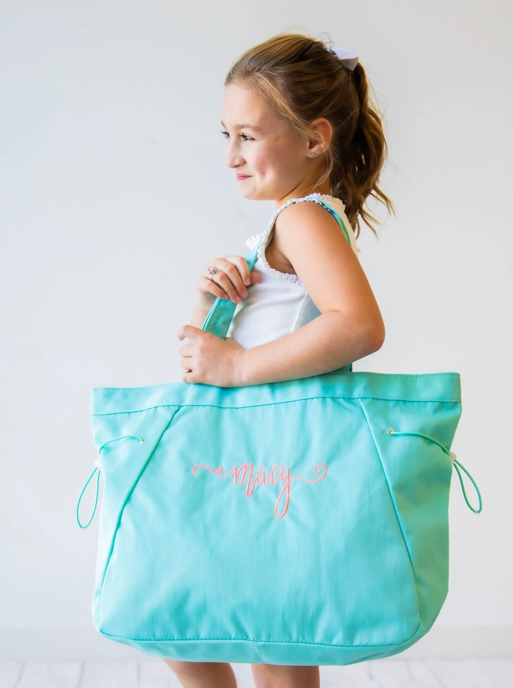 Cinch Tote - Aquatic Mist