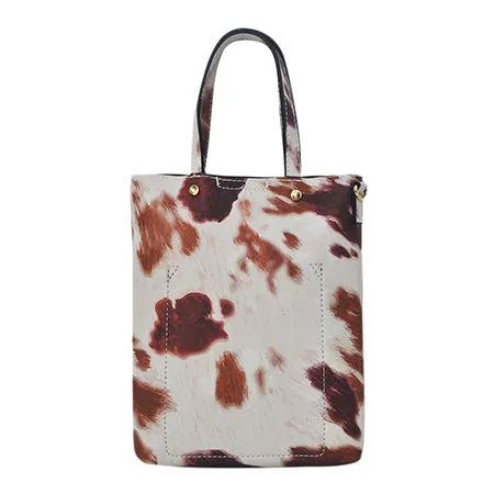 Cow Faux Leather NGIL Bucket Handbag