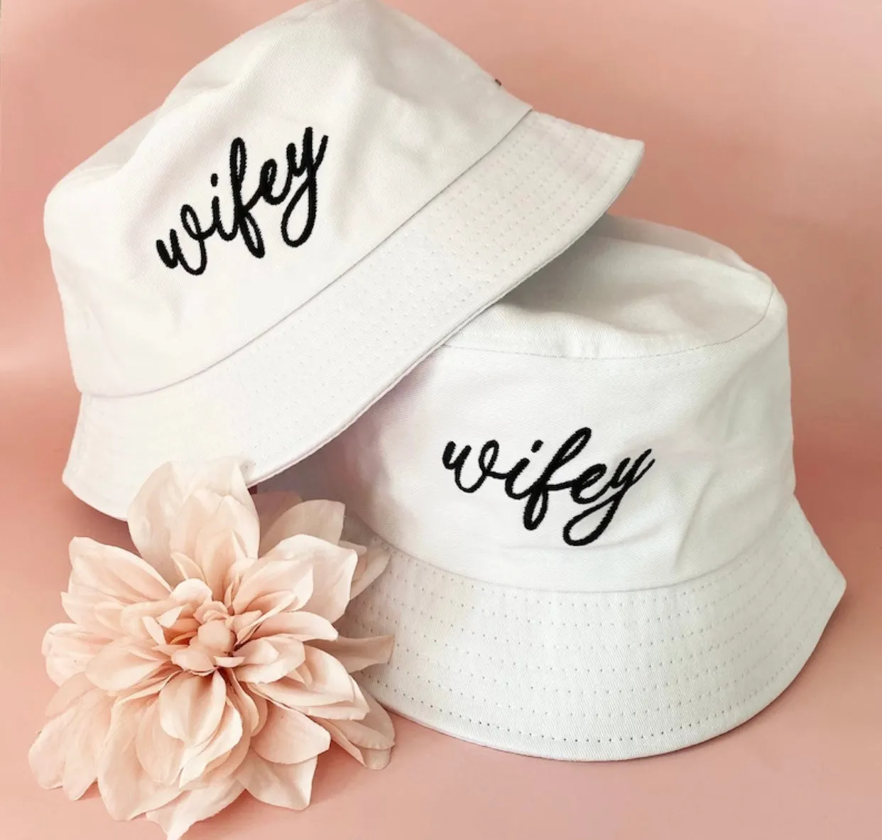 Embroider Bucket Hat Adult & Kid