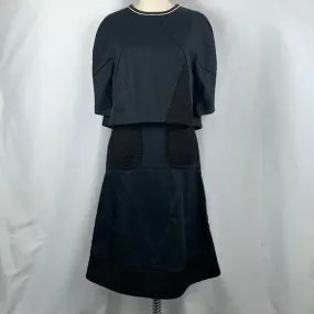 Fendi NavyDress With Mesh Detail