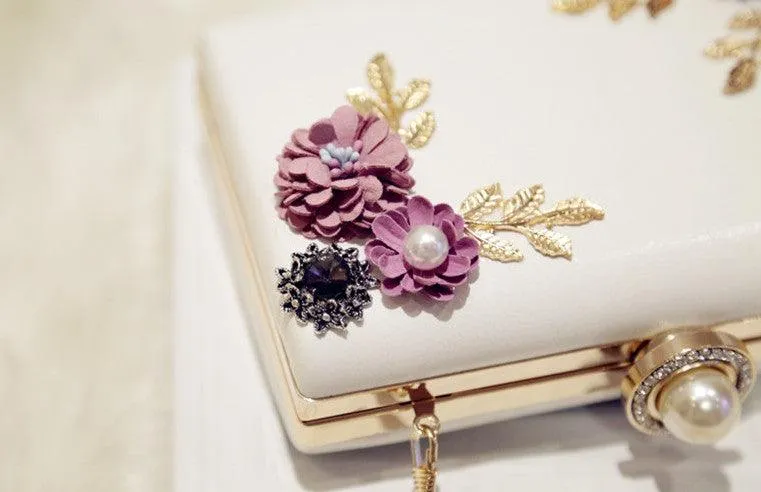 FLORAL EVENING CLUTCH