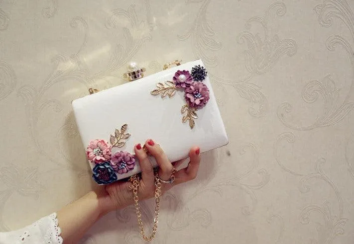 FLORAL EVENING CLUTCH