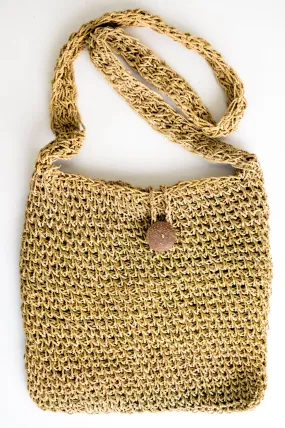 Hand Woven Rectangle Rattan Purse