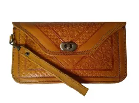 Kharrazine Clutch - Light Orange