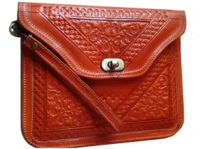 Kharrazine Square Clutch - Orange