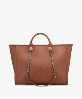 Lee Grain Leather Chain Shoulder Bag