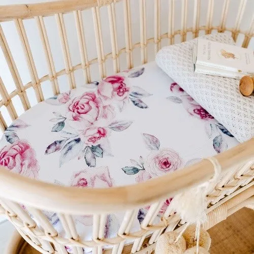 Lilac Skies | Bassinet Sheet / Change Pad Cover