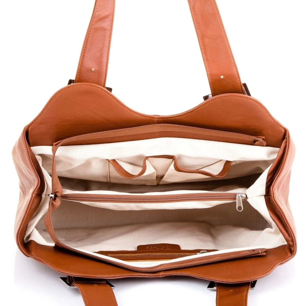 Lizbon Buckle Soft Leather HandBag