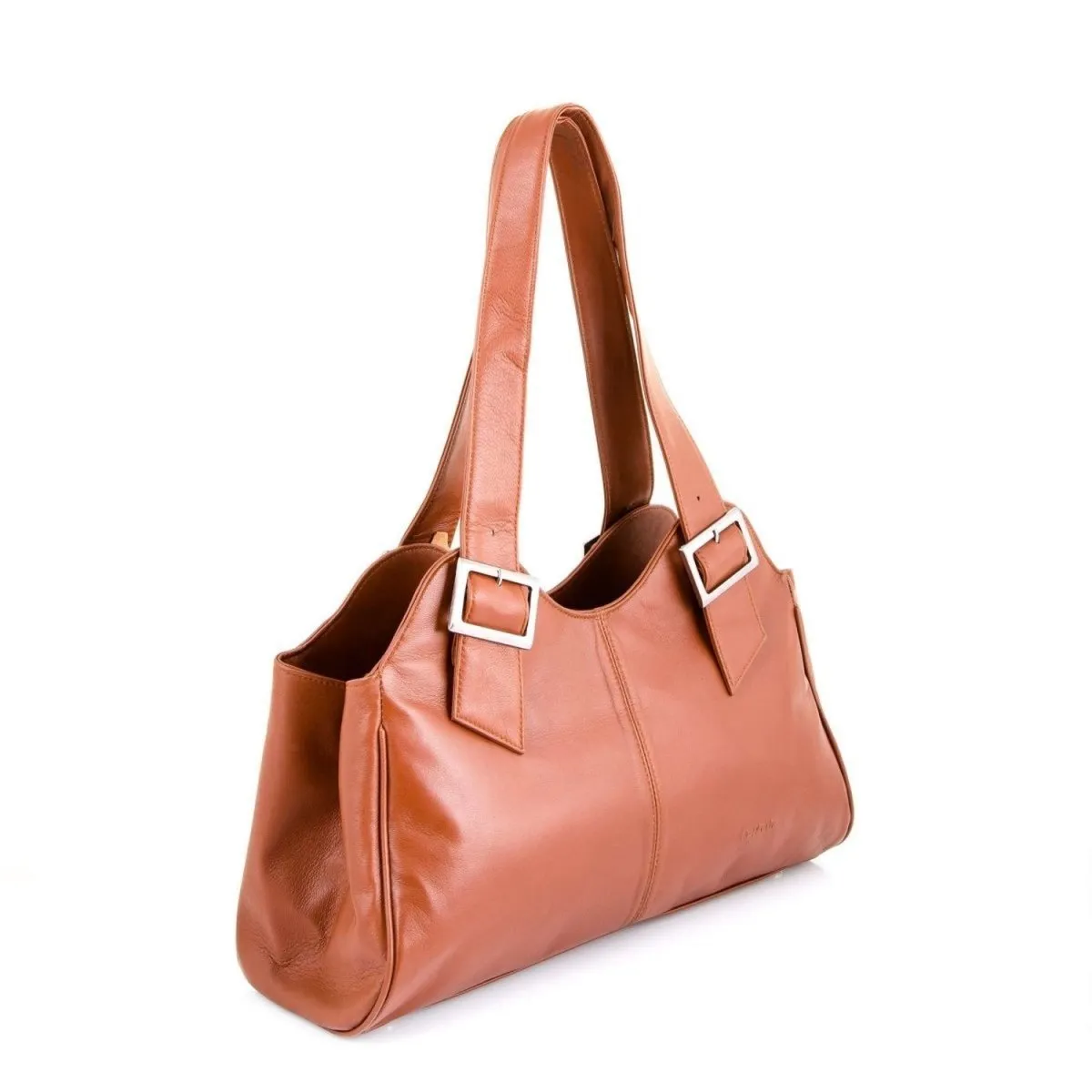 Lizbon Buckle Soft Leather HandBag