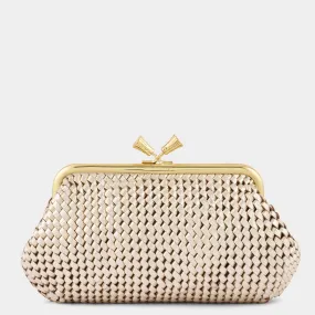 Maud Plaited Tassel Clutch