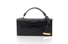 Mini Black Cynthia clutch