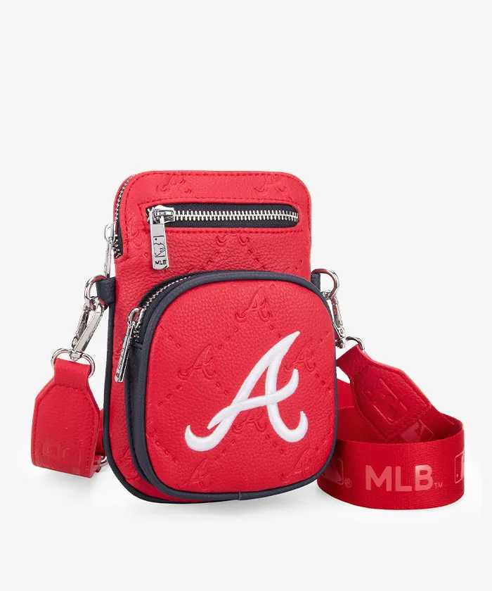 MLB Atlanta Braves Mini Crossbody Purse