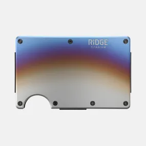 Ridge Wallet - Burnt Titanium