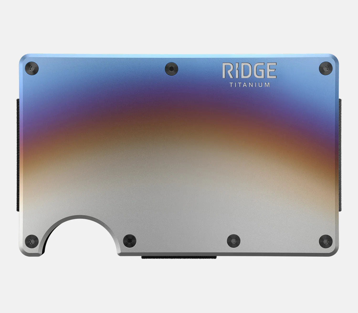 Ridge Wallet - Burnt Titanium