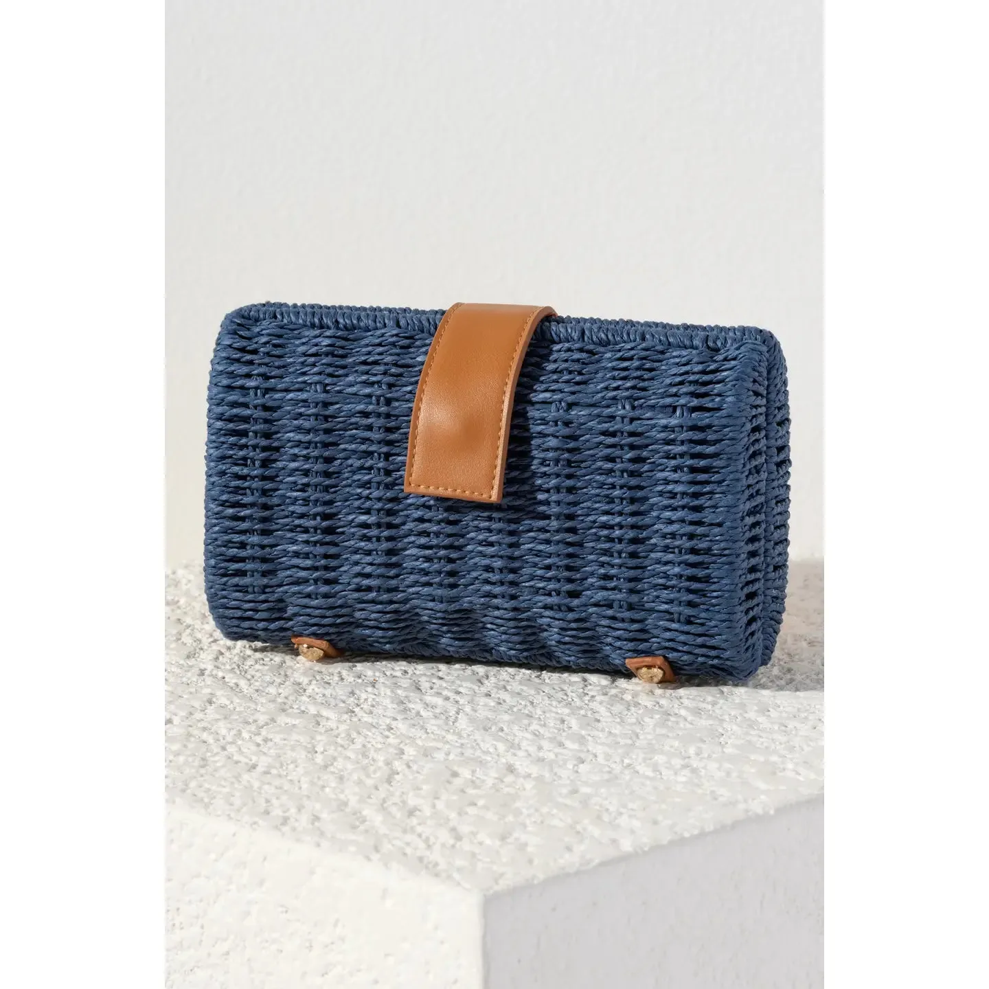 Shiraleah Augustine Clutch - Navy