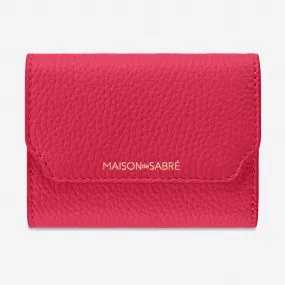 The Trifold Wallet - Fuchsia Lavender