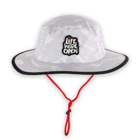 White Stealth Camo Bucket Hat